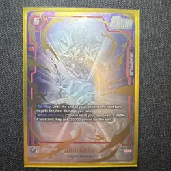 Son Goku SCR Alt Art Dragon Ball Super Trading Card FB04-129 - Image 1