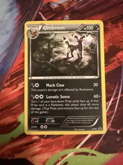 Umbreon XY96 X&Y Black Star Promo Cosmos Holo Pokemon Card - Image 1