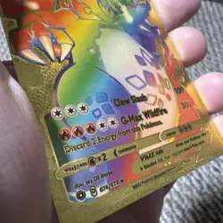 LOT OF 3 secret rare Charizard Gold Foil Card Lot VMAX GX . FAN ART - Image 4