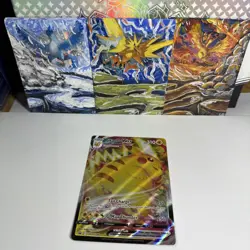 JUMBO Pikachu VMAX SWSH286 - Crown Zenith Pokemon TCG Card Black Star Promo - NM - Image 1