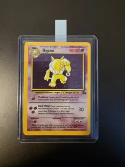 Pokemon WOTC Card - Hypno - Fossil Set - Holo Rare - 8/62 - Image 1