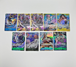 One Piece Card TCG Japanese Bulk Lot 110 Cards Includes R SR SEC L Don Parallel - Image 2