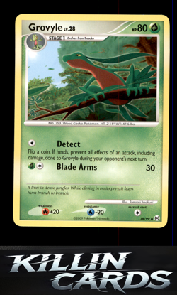 Grovyle (38) 38/99 Pokemon Uncommon Arceus Card LP - Image 1