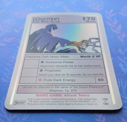 Sailor Moon CCG Ultra Rare Card #159 Wiseman Holo Foil Premiere 2000 Dic Dart - Image 2