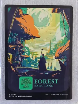 MTG Forest (0291) - The Lost Caverns of Ixalan (LCI) Magic Card LAND NM - Image 5