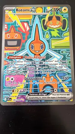 Pokemon Rotom ex PFL 126/094 | Deutsch | Fatale Flammen | TOP HIT | SIR Booster - Image 1