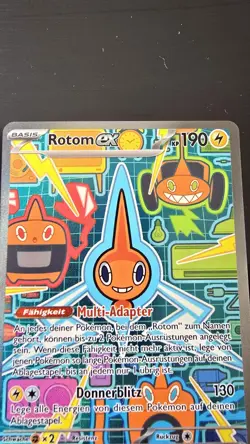Pokemon Rotom ex PFL 126/094 | Deutsch | Fatale Flammen | TOP HIT | SIR Booster - Image 3