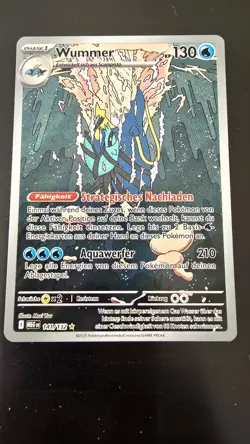 Pokemon Karte - Wummer 141/132 - Art Rare - Mega Entwicklung - Deutsch - NM - Image 1