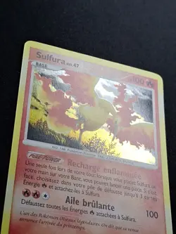 EXC NM Sulfura 10/100 Holo DP Aube Majestueuse Carte Pokemon FR - Image 2