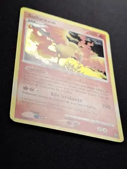 EXC NM Sulfura 10/100 Holo DP Aube Majestueuse Carte Pokemon FR - Image 3