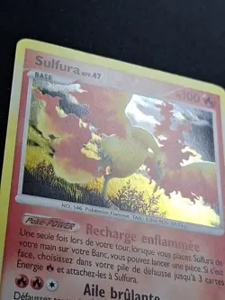 EXC NM Sulfura 10/100 Holo DP Aube Majestueuse Carte Pokemon FR - Image 5