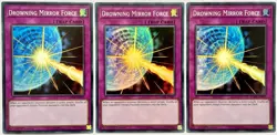 DASA-EN045 Drowning Mirror Force - Super Rare 1st Edition Lightly Played YuGiOh - Image 1