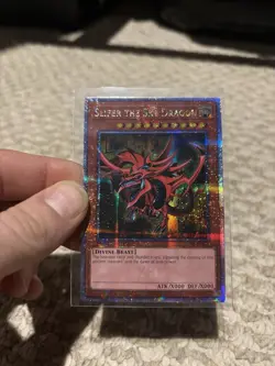 Slifer the Sky Dragon LC01-EN002 Quarter Century Secret Rare Limited Yu Gi Oh - Image 1
