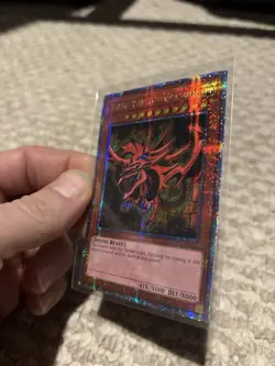 Slifer the Sky Dragon LC01-EN002 Quarter Century Secret Rare Limited Yu Gi Oh - Image 2
