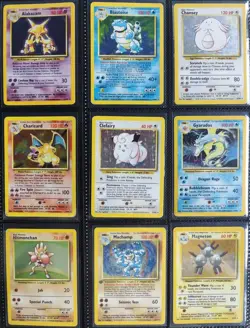 Complete Pokemon Card Base Set 102/102 WOTC 1999 Charizard, Blastoise, Venusaur - Image 1