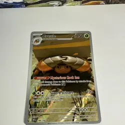 Pokemon TCG Crustle Destined Rivals Full Art Card 186/182 - Image 2