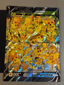 Pikachu V-Union [Set of 4] Pokemon SWSH: Sword & Shield Promo Cards Holo - Image 4