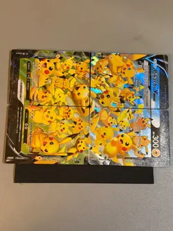 Pikachu V-Union [Set of 4] Pokemon SWSH: Sword & Shield Promo Cards Holo - Image 5