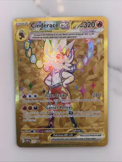 Cinderace ex Promo SV: Scarlet & Violet Promo Cards 163 NM - Image 1