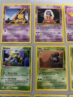 Pokemon Trading Cards Lot of 27 Holographic Aggron Beedrill Seviper Ungraded - Image 2