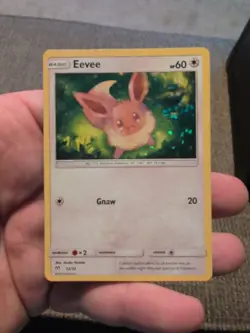 Pokemon Eevee Holo Promo Card 12/12 McDonald's 2019 - Image 1