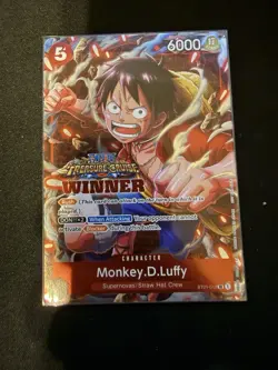 Monkey.D.Luffy (Winner Pack Vol. 5) ST01-012 One Piece Promotion Cards Foil - Image 1