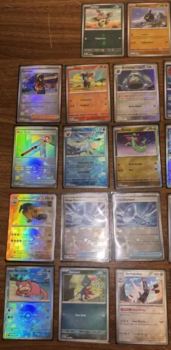 POKEMON TCG Lot Of 42 Black & White/ Prismatic POKE BALL Reverse Holo Cards - Image 2