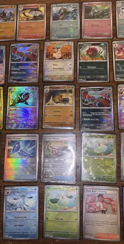 POKEMON TCG Lot Of 42 Black & White/ Prismatic POKE BALL Reverse Holo Cards - Image 3