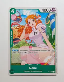 Nami P-102 Promo One Piece TCG Card Game NM - Image 1