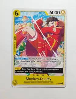 Luffy P-106 Promo One Piece TCG Card Game NM - Image 1
