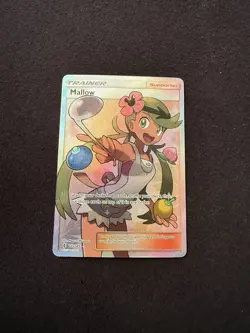 Pokemon TCG Mallow Guardians Rising Holo Full Art Ultra Rare Card 145/145 - Image 1
