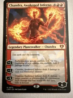 Chandra Awakened Inferno Commander Masters (Mythic) Magic The Gathering MTG - Image 1