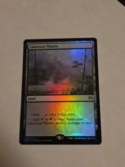 Llanowar Wastes Magic Origins Foil NM - Image 1