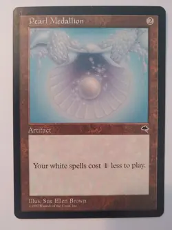 MTG Pearl Medallion - Tempest - Image 1