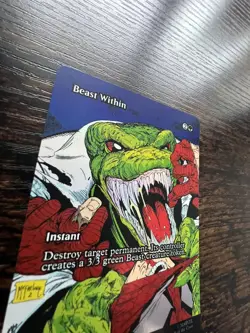 Foil Beast Within MTG Spider-Man BORDERLESS FULL ART Magic The Gathering - Image 3