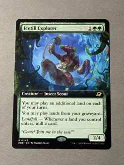 Icetill Explorer (343) Extended Art- Edge of Eternities (EOE) - MTG NM - Image 1