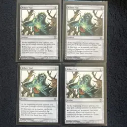 X4 MTG Magic the Gathering Aether Vial The List x2 Darksteel x2 LP (4 Total) - Image 1