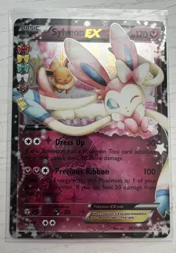 Pokemon TCG Sylveon EX RC21-32 Generations: Radiant Collection Ultra Rare Holo - Image 1