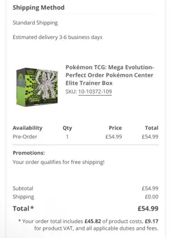 PRESALE WILL BE SHIPPED BY MARCH 27 perfect Order Pokemon Center Etb Sealed - Image 3