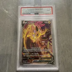 2021 POKEMON SWSH BLACK STAR PROMO #183 FULL ART/JOLTEON V PSA 9 - Image 1
