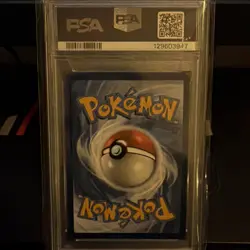 2025 Pokemon White Reshiram Ex Black White Rare PSA 10 - Image 2