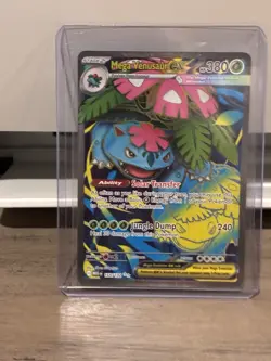 Mega Venusaur Ex 155/132 Mega Evolution Ultra Rare Pokemon TCG MINT 🔥 - Image 1