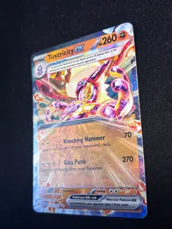 Toxtricity EX 100/182 S&V Paradox Rift Double Rare Tera Holo Pokemon TCG - NM - Image 3