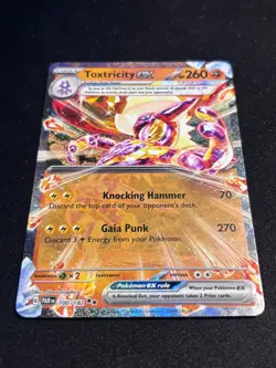 Toxtricity EX 100/182 S&V Paradox Rift Double Rare Tera Holo Pokemon TCG - NM - Image 4