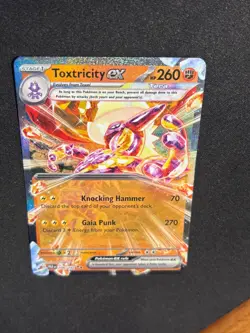 Toxtricity EX 100/182 S&V Paradox Rift Double Rare Tera Holo Pokemon TCG - NM - Image 5