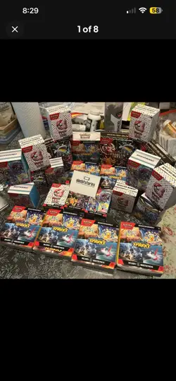 POKEMON MYSTERY BOX -GUARANTEED ETB+GRADED SLAB + SEALED PACK(S)+ CUSTOM REPACK! - Image 2