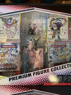 Pokemon Prismatic Evolutions Premium Figure Collection LOT OF 2 🔥 - Image 2