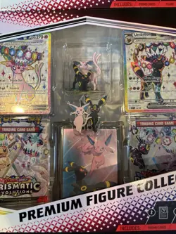 Pokemon Prismatic Evolutions Premium Figure Collection LOT OF 2 🔥 - Image 3
