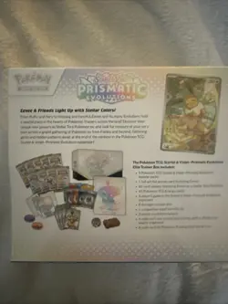 Pokemon TCG Scarlet Violet Prismatic Evolutions Elite Trainer Box ETB New Sealed - Image 2