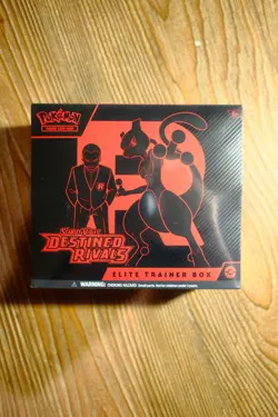 Pokemon Destined Rivals Elite Trainer Box ETB Factory Sealed - PRE SALE - Image 1